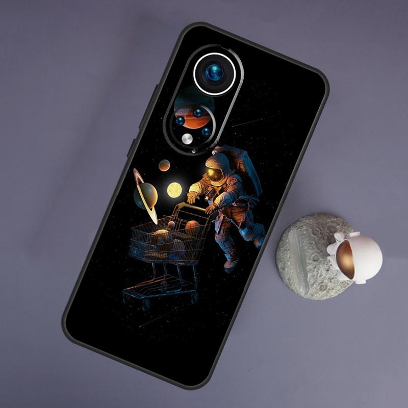 Raum Planeten Solar System Für Huawei Honor Magic 5 Lite 70 50 X8 X9 eine P20 P30 P40 P50 P60 Pro P Smart Nova 9 5T Fall