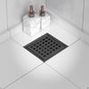 Stainless steel Floor Drains Tile Invisible Embedded Grid Shower Deodorant Floor Drain Kitchen Bathroom Hardware Fittings