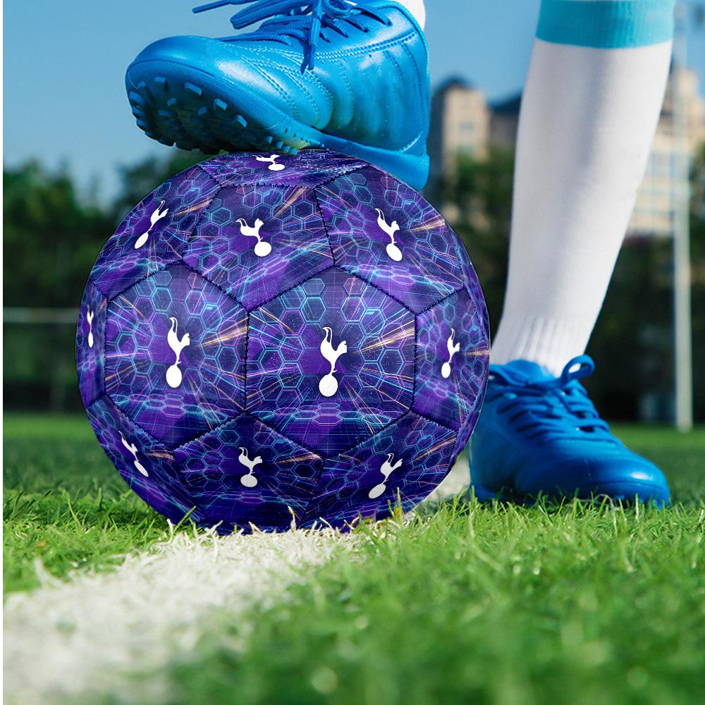 Tottenham Hotspur Thema Fußballball Größe 5 Fußballball Weiche Haptik Professioneller Trainingsfußball für Outdoor-Sportarten