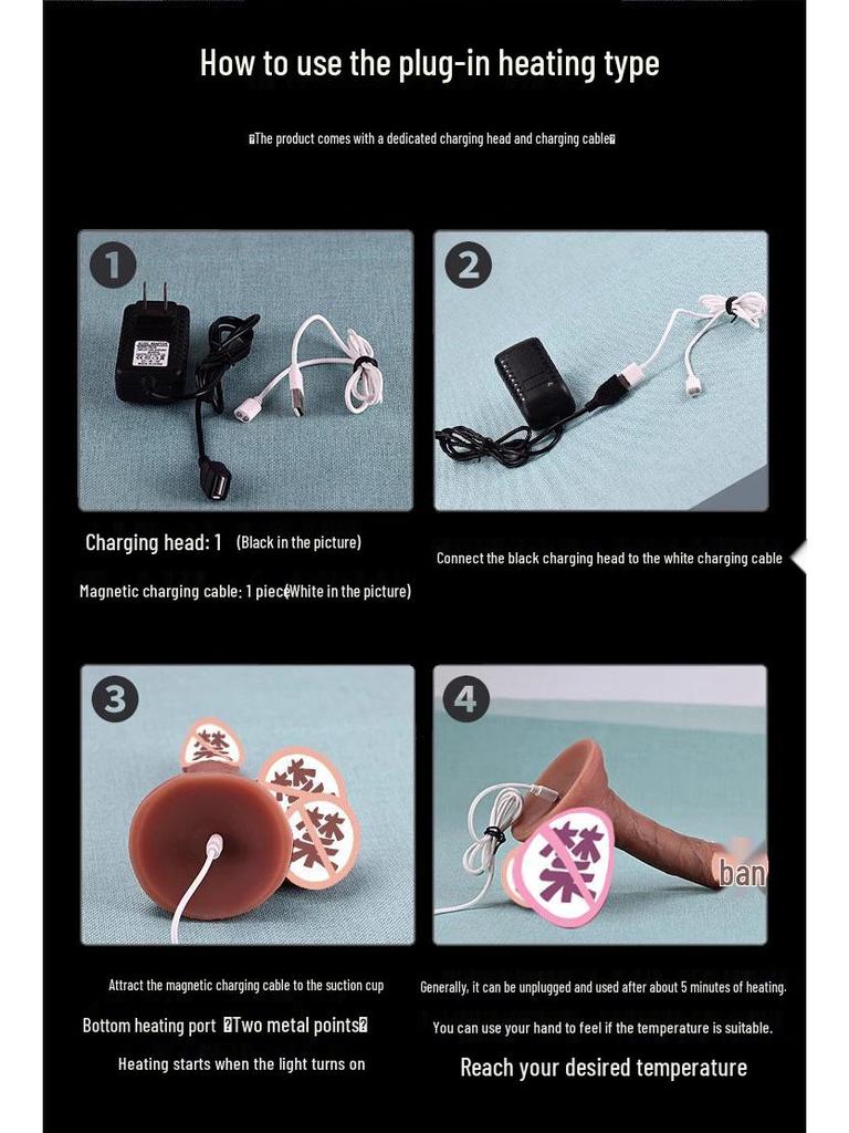 Extra Large Soft Silicone Realistic Dildo - Thick Meaty Fake Penis Adult Sex Toy