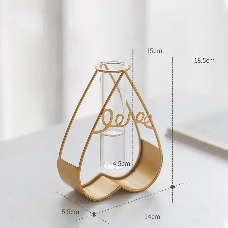 

Современная простая гидропонная ваза, декоративные прозрачные стеклянные вазы, выращенные в воде, для гостиной в помещении, небольшие декоративные элементы