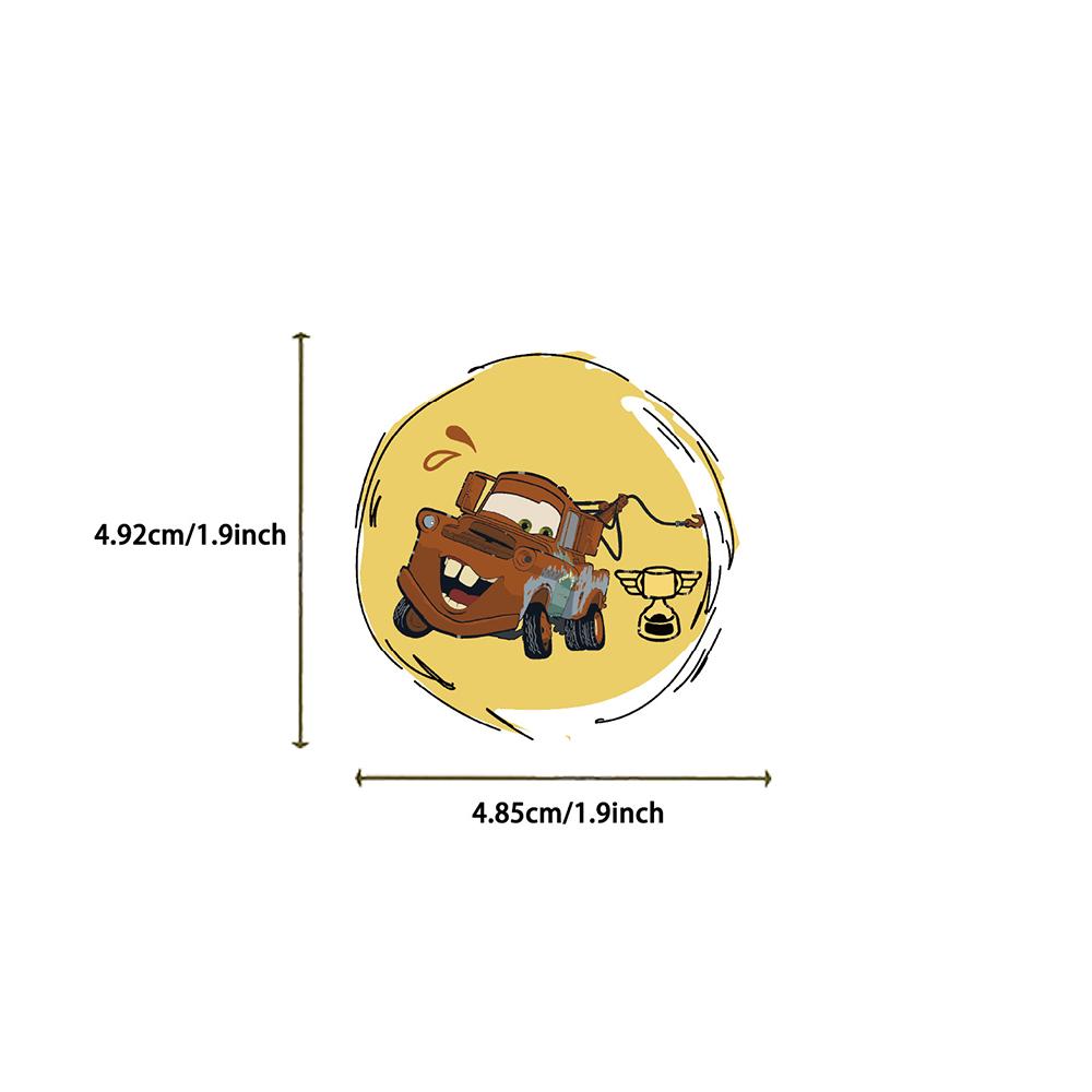 10/30/50pcs Classic Anime Cars Stickers Cartoon Lightning McQueen Sticker Notebook Phone Suitcase Funny Graffiti Decals