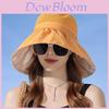 Cappello da Pescatore Estivo con Protezione Solare, Ampia Falda e Dettaglio Fiocco per Donna