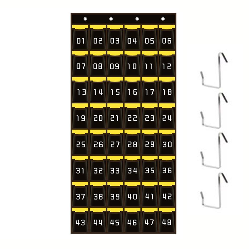 Better Load-Bearing Numbered Pockets Non-Woven Fabric Cell Phone Hanging Organizer  Mobile Phone
