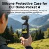 1 Set Full Protection Camera Body Cover Soft Shell Sleeve for DJI Osmo Pocket 4 Accessories