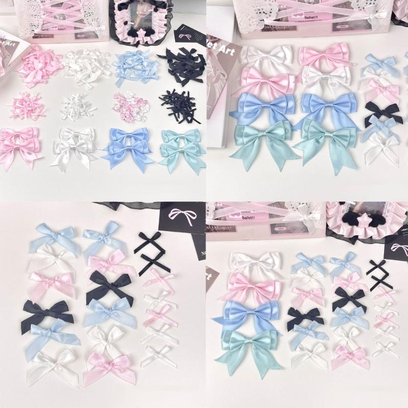 Rosa und Weiß Schleife Herz Verpackungsmaterial Kpop Fotokartenhalter Zubehör Geschenkverpackungsmaterialien zur Dekoration