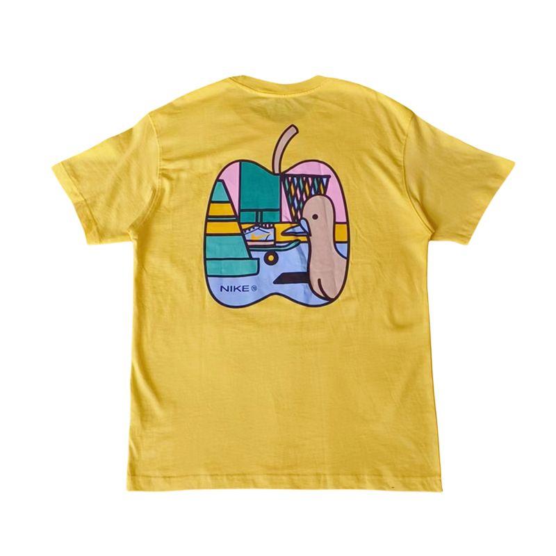 Nike Sportswear Crew Neck T-Shirt Yellow DR7762-765