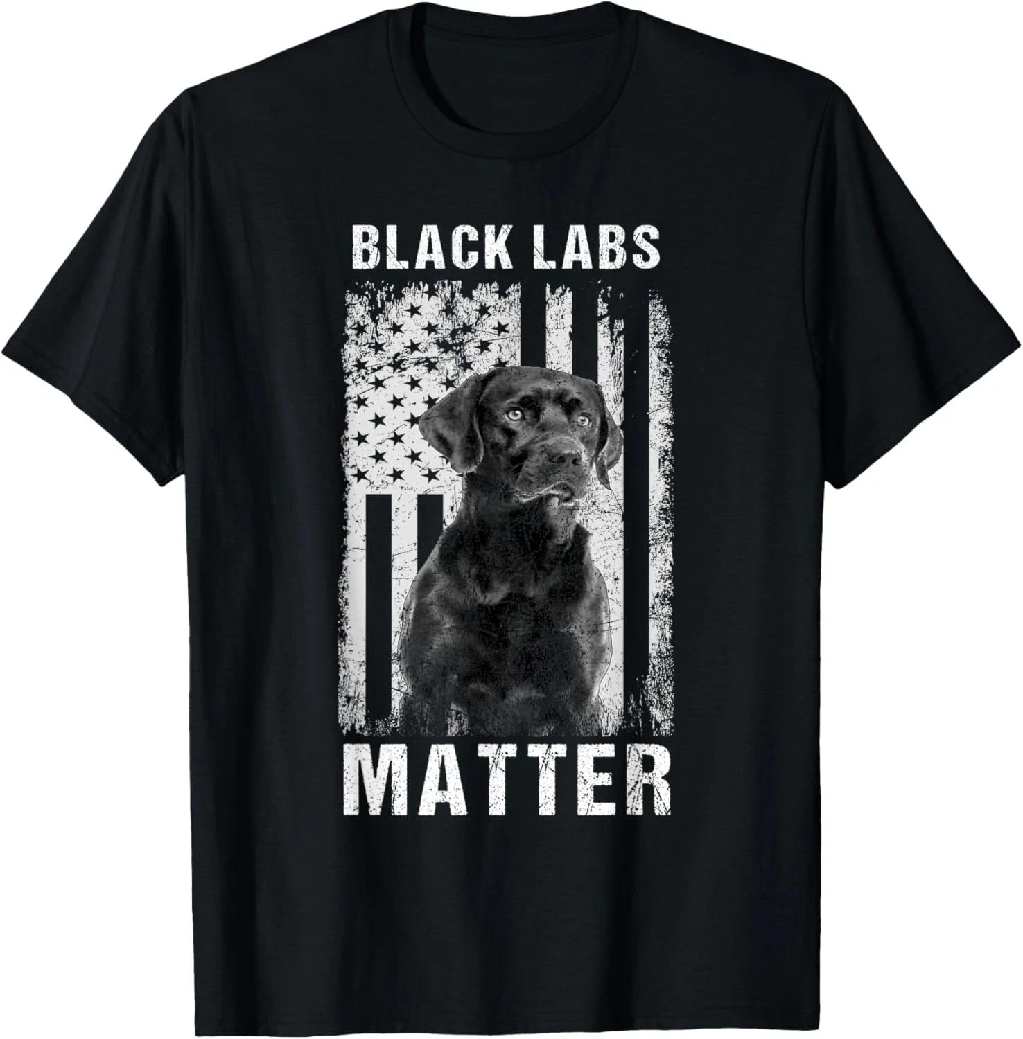 

Футболка «Black Labs Matter» с лабрадором 3XL