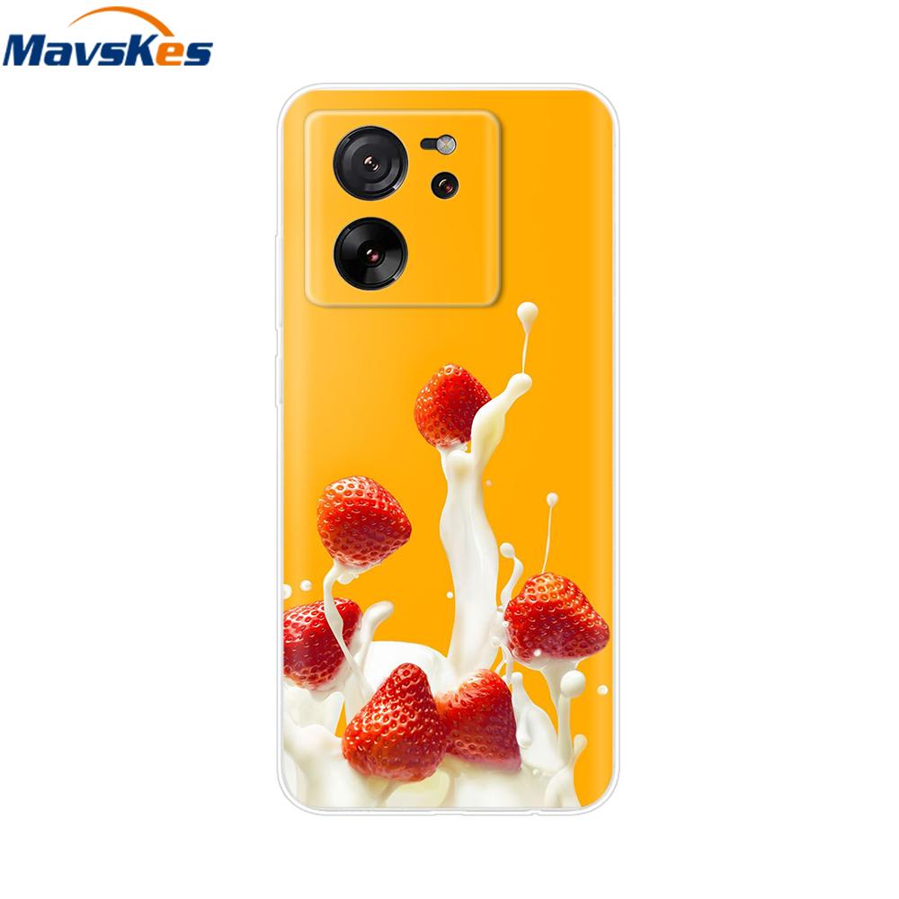 For Xiaomi 13T Pro 5G Case 13T 13 Soft Clear Silicone Bumper Phone Back Cover for Xiaomi 13 Lite 13T Pro Mi13T Shockproof Cases