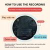 Personalized Sound Buzzers Recordable Answer Buzzers Talking Button Dogs Button for Communication Dog Training