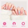 Beauty7 Magnetic Gel Cat Eye Gel Set 8ml Glass Bead Cat Eye Manicure Fine Particles Transparent Sheer Color Gel Nail Polish for DIY Beginners Low Odor
