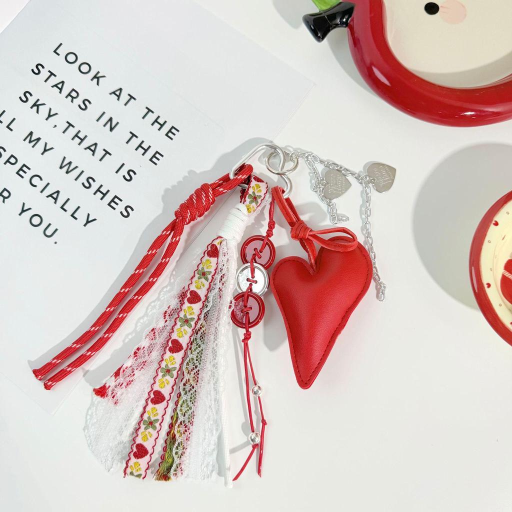 Miu Series Trendy Toy Cloth Doll Blind Box Pendant (Red)