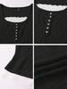 Women's Lace Long Sleeve Slim Fit T-Shirt - French Style, Spring/Autumn Wear, Sweet & Spicy.