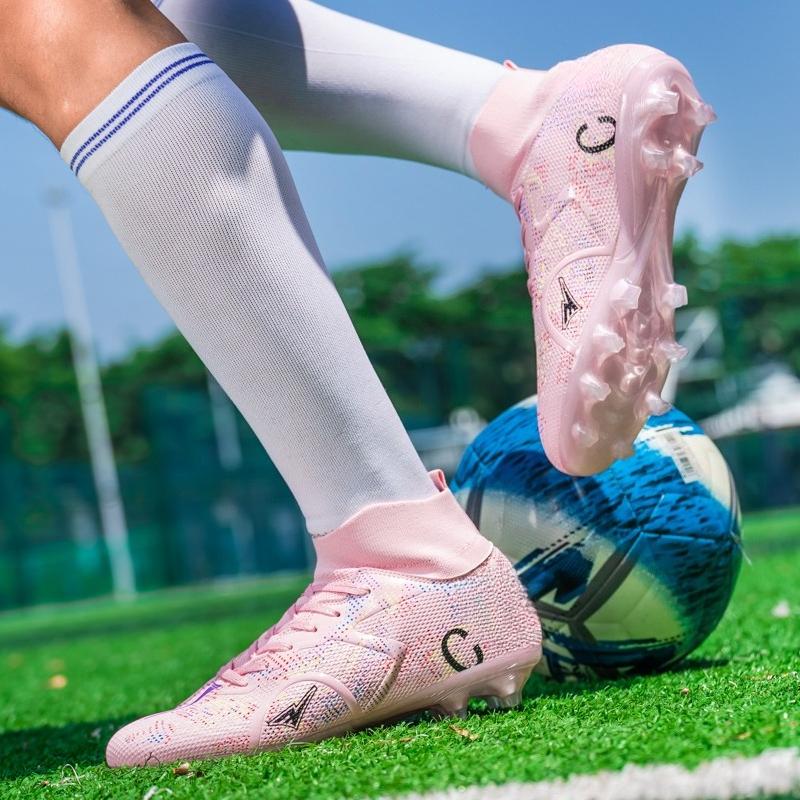 34-46 Kids Football Boots  Large Size Football Shoes AG Artificial Lawn Training Soccer Shoes for Men Boys Soccer Shoes