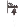 KADAX Cast Iron Door Bell Door Knocker Decorative Bell Retro Bell