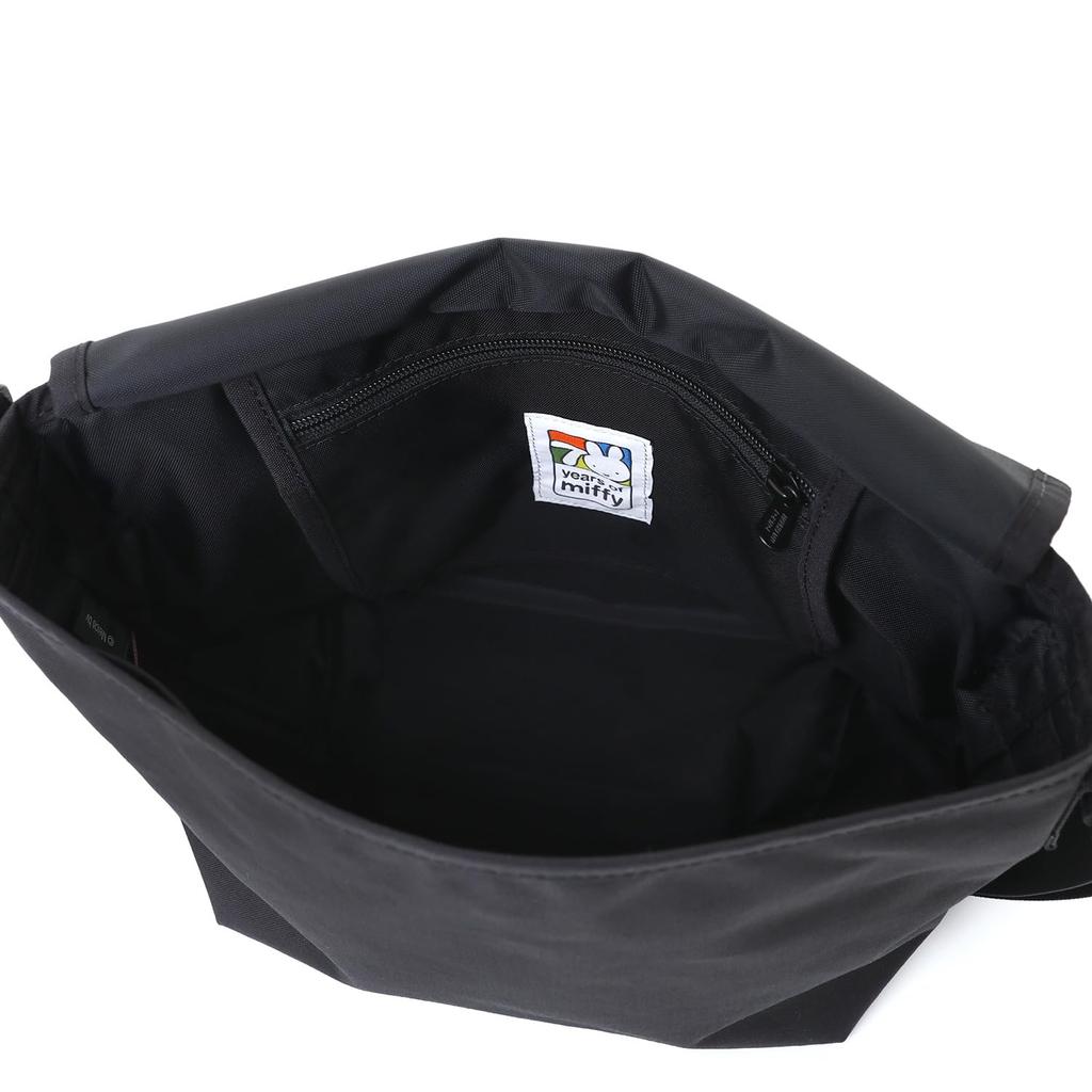 Nylon Messenger Bag JR 500D CORDURA Miffy 70th BLK