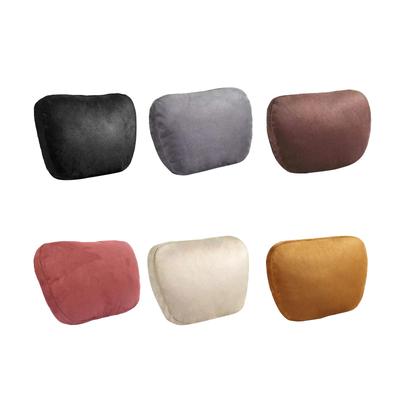Car Neck Pillow Car Headrest Comfortable Auto Accessories for Driving Suede Easy