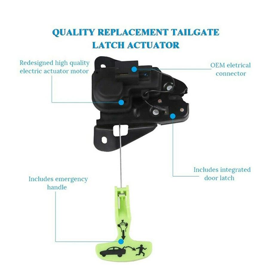 For Dodge Challenger Dart Chrysler 200 Tailgate Lock Trunk Latch Actuator Motor