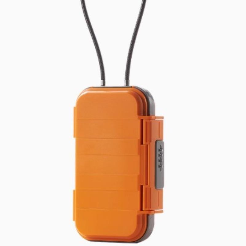 1pc23.5*14.5*5.8cm Waterproof Portable Password Storage Box,outdoor Portable Large Space Good Quality Password Box.