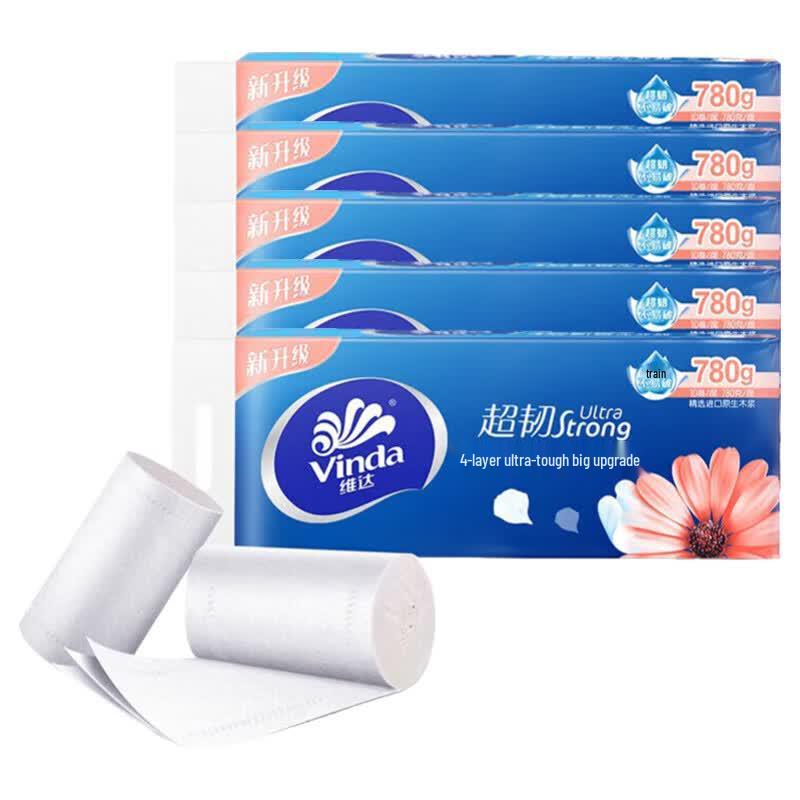 Vinda 4-Ply Super Tough Toilet Paper Value Pack