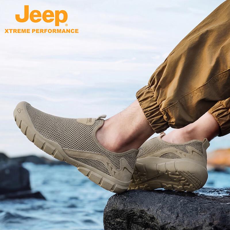 JEEP Men s Outdoor Toe-Cap Hiking Shoes 41