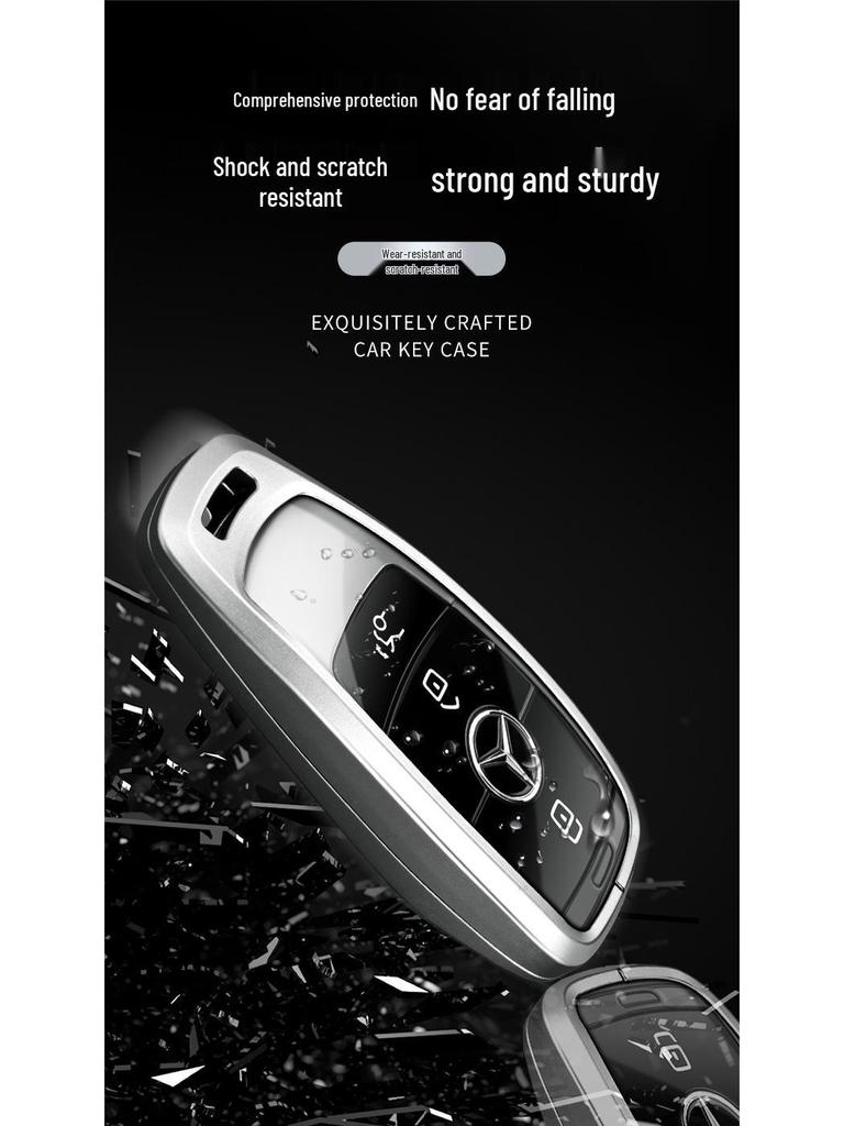 Mercedes-Benz Key Cover for E300L, C260L, C200GLB, A200L, S-Class, GLC260, GLE350, GLA
