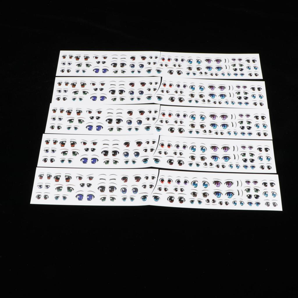 Augen für Tonfiguren Wasserdicht DIY