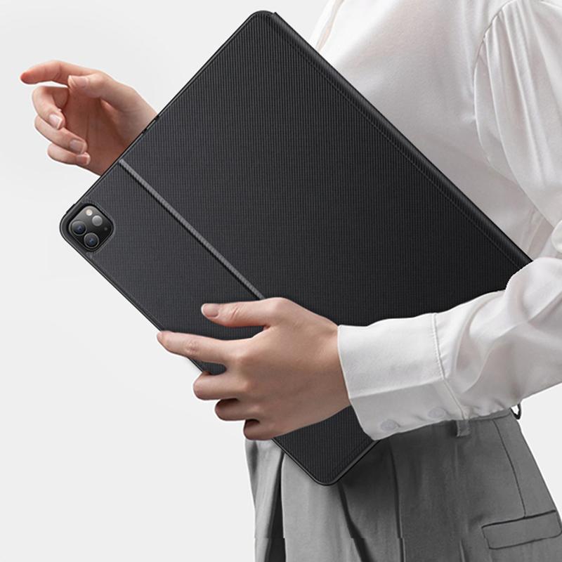 X-LEVEL For iPad Air (2020)/(2022) Case PU Leather+TPU Tablet Cover with Tri-Fold Stand