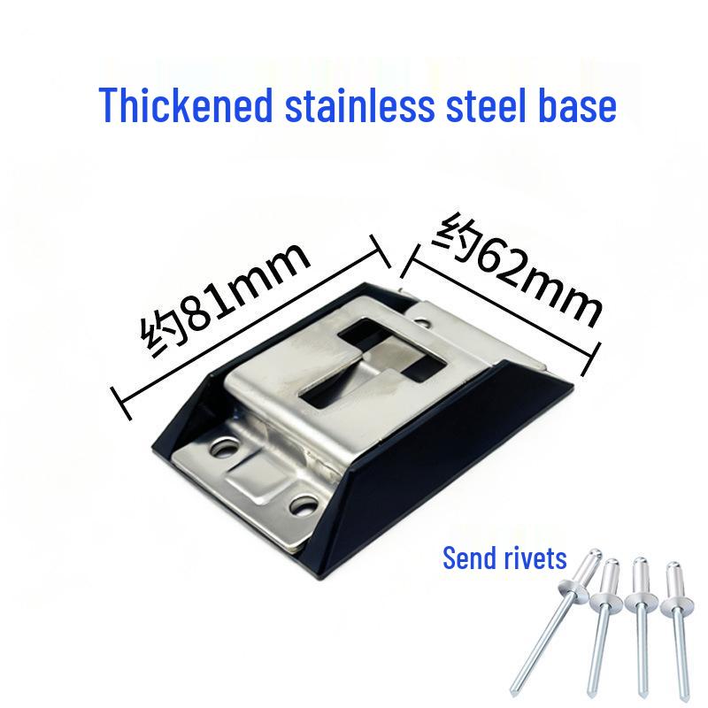 Robuster Edelstahl-LKW-Türhaken für Transporter und Container