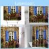 Modern And Simple Flower Window Shower Curtain For Any Bathroom Style