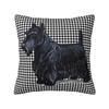 Kawaii Scottie Hund Putevar Soveværelse Dekorasjon Luksus Skotsk Terrier Pute Dekorasjon Stue Firkantet Putevar