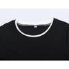 European & American Style Double-Layer Color Block Long-Sleeve T-shirt - Autumn/Winter 2025