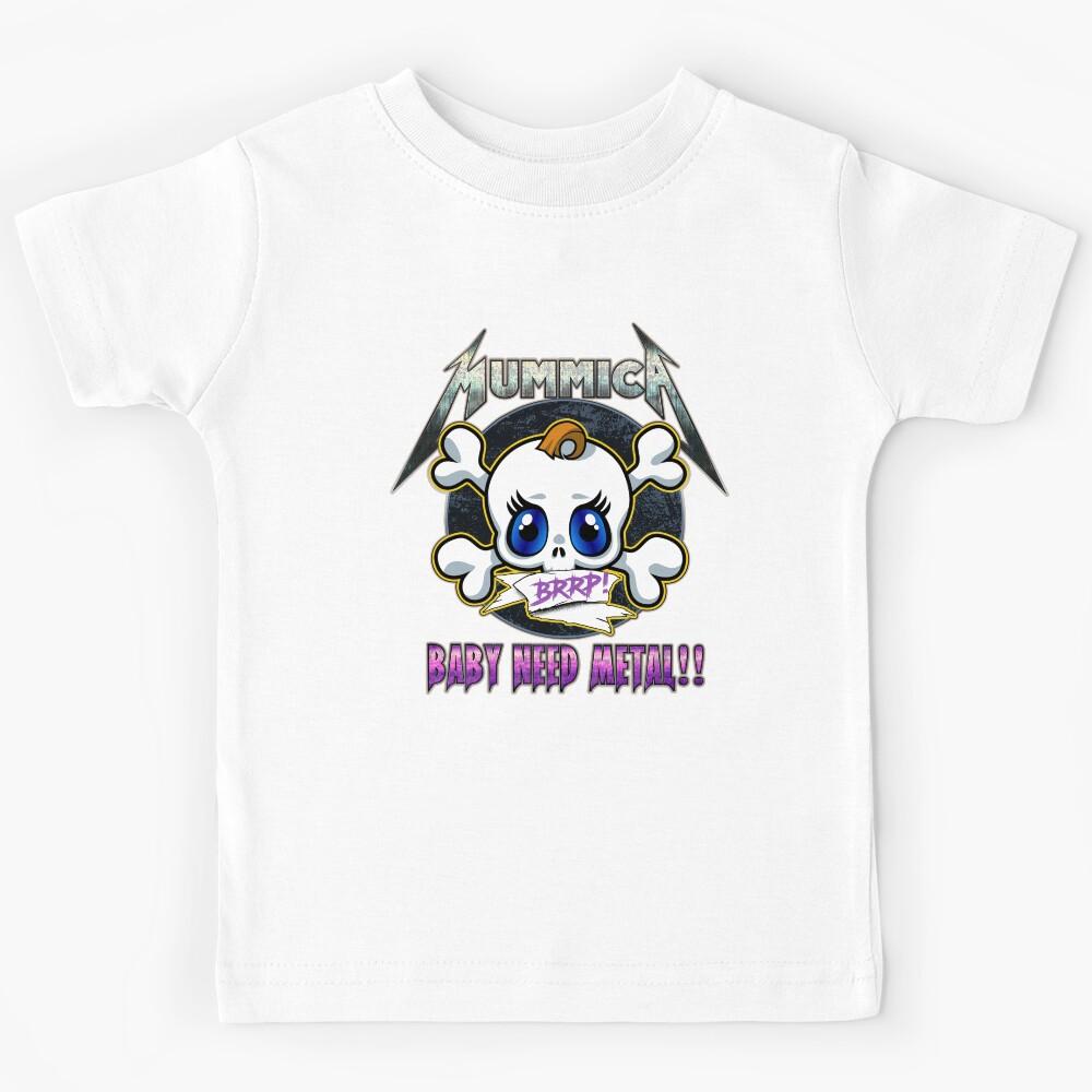 Mummica Boy Baby Need Metal Kids T-Shirt 140