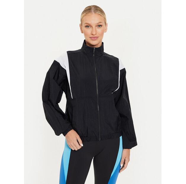 

Демисезонная куртка Reebok Woven Jacket 100072686, черная, стандартный крой XS