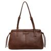 Small PU Leather Tote Bag for Women Square Shoulder Bags 2025 Designer Luxury Brand Solid Color Handbags and Purses