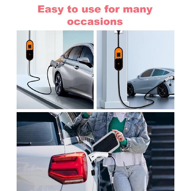 JDMEX 32A 7KW GBT EV Portable Charger 3.5KW 16A 1Phase GBT EVSE Charging Box Type2 11KW 16A 3Phase Car Charger for Electric Car