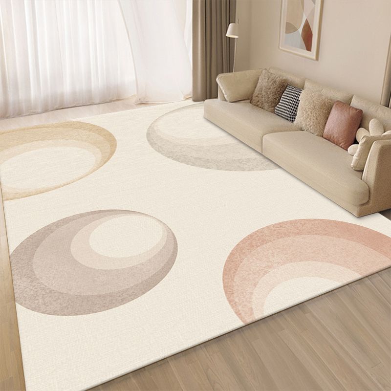 Wabi Sand Wind Crystal Fleece Carpet Living Room Stain Resistant Easy Care Cream Wind Premium Bedroom Bedside Blanket
