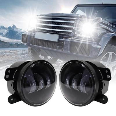 4palcová LED mlhová světla do předního nárazníku pro jízdu v terénu pro Jeep Wrangler JK Unlimited JKu 2007-2018