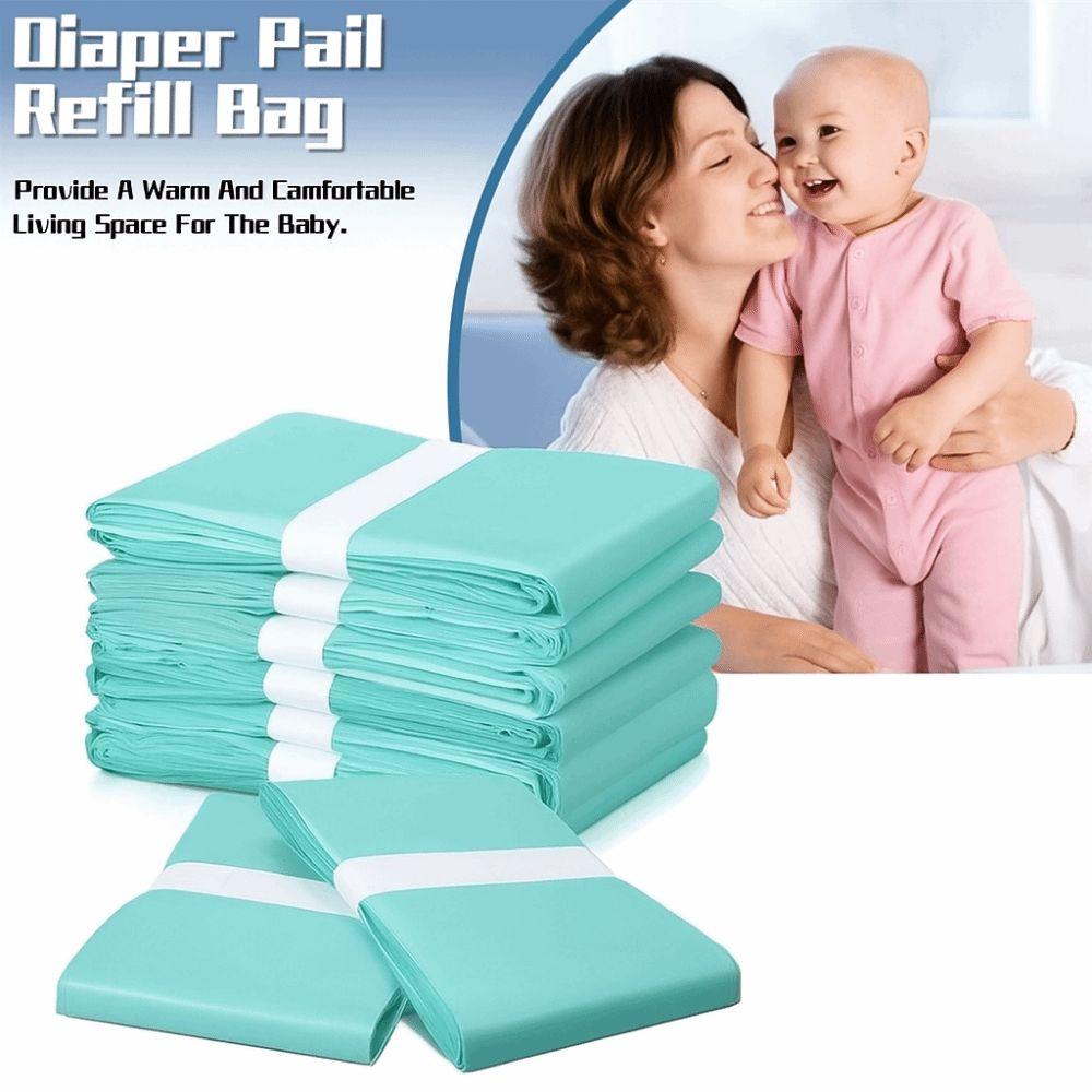 Tear-Resistant Nappy Bin Refills Thickened Refill Bags New Diaper Trash Bags