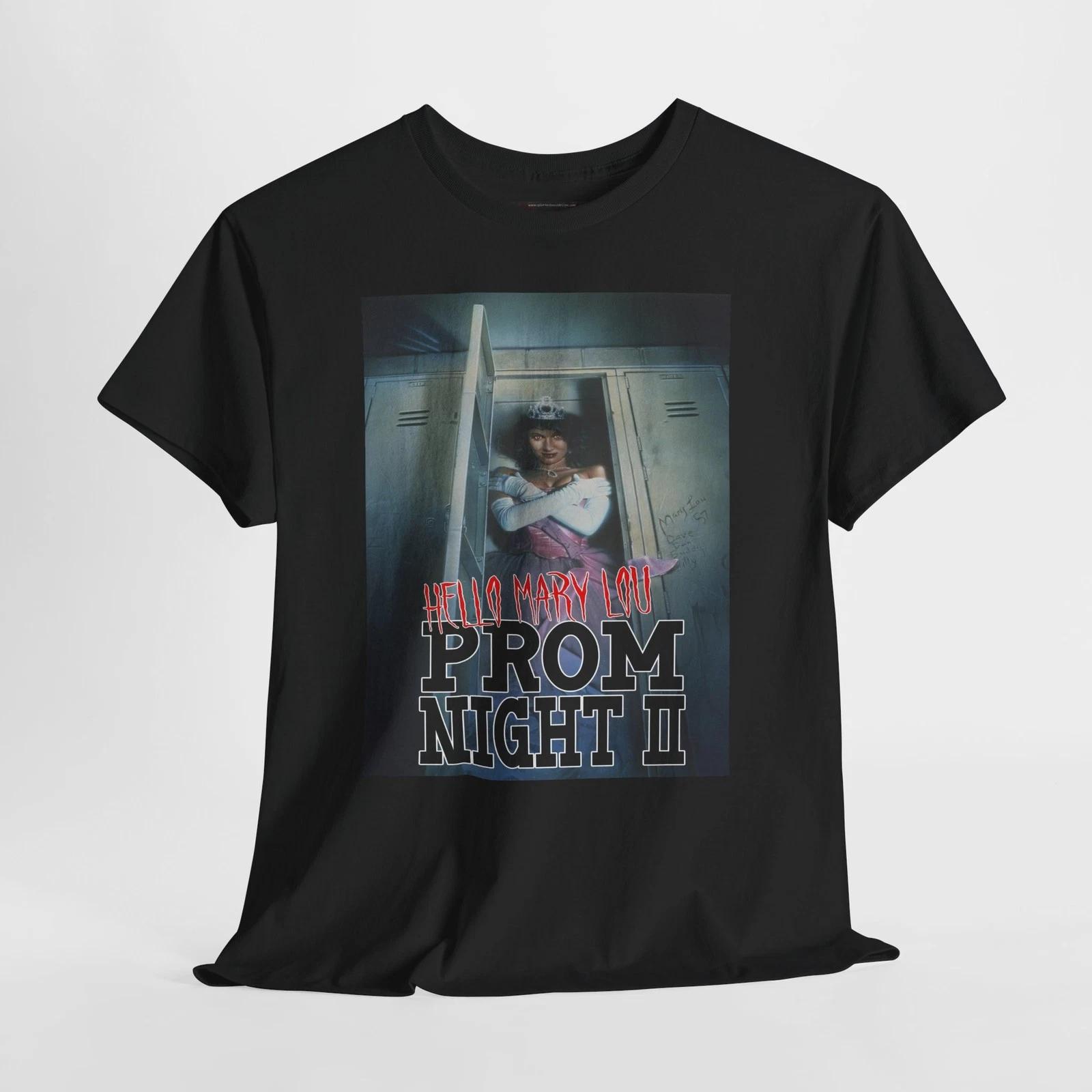 Prom Night II 1987 Retro Movie Poster Horror Unisex Graphic T-Shirt L