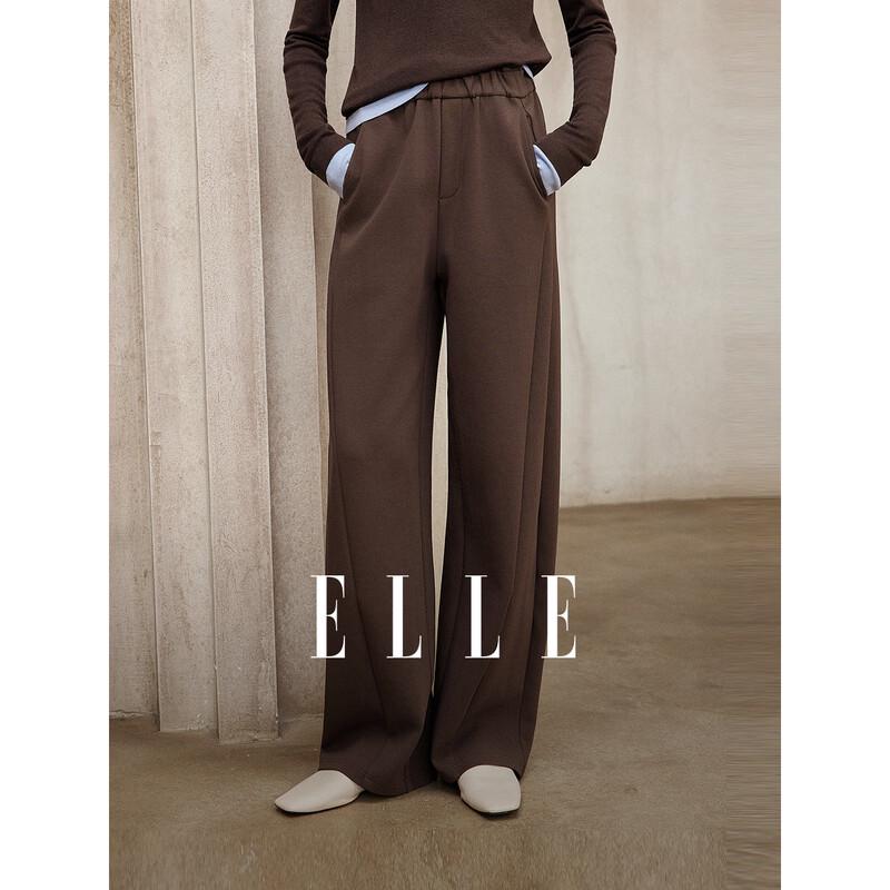 

ELLE Women s Retro Knit Curved Leg Pants XL