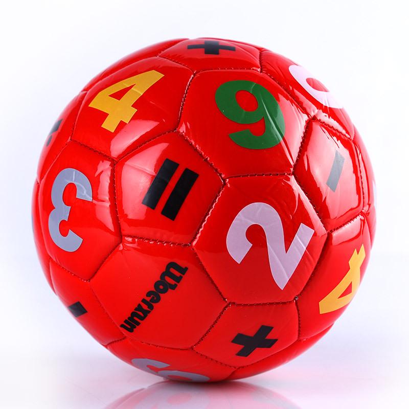 Digital English Letters Toy Football for Kids - Handheld Size 2