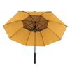 Sun and Rain Umbrella 90cm Length USB Interface Portable UV Sun Umbrella with 3000mah Cooling Fan