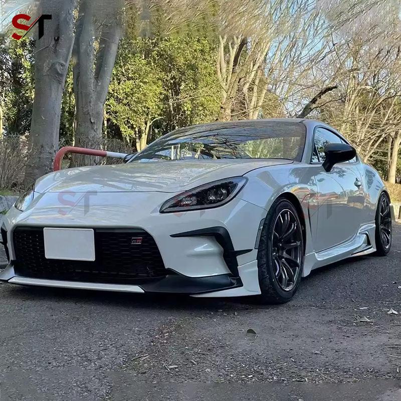 Toyota GR86 TRD Style Body Kit: ABS Front Lip, Rear Lip, Side Skirts, Spoiler