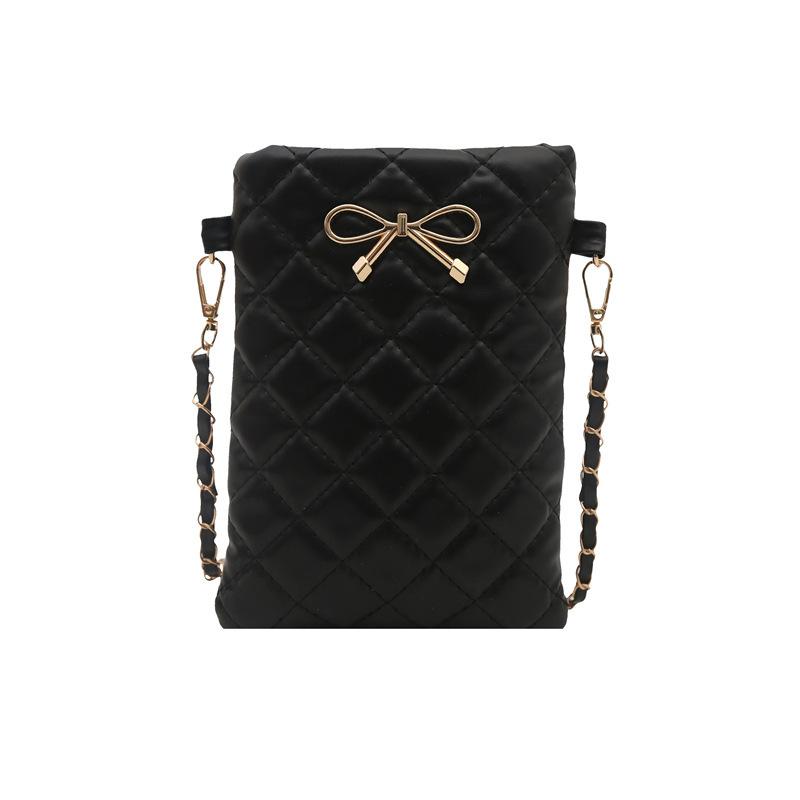 2025 autumn and winter new simple and versatile lightweight women's shoulder messenger bag change bag chain mobile phone women's bag trend