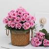 Imitation Begonia Flowers All-Weather UV Resistant DIY Wedding Bouquet Realistic Look Artificial Flower
