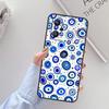 Nazar Boncuğu Evil Eye For Realme C67 C61 C75 C55 C53 C51 C21Y C25S GT 6 6T 5 GT7 Pro 10 11 12 13 14 Pro Plus Case