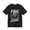 Free Lil Durk Tee | Rapper Portrait Graphic T-Shirt