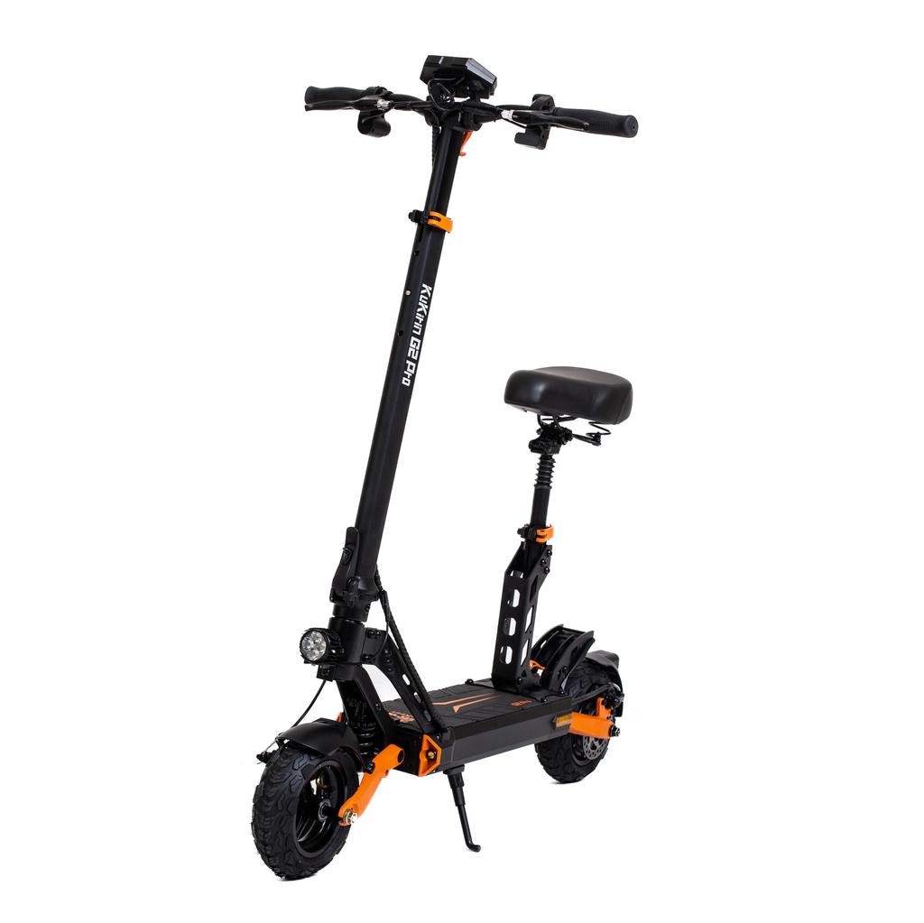 KuKirin G2 Pro Outdoor Multi Terrain Electric Scooter With Seat 500W Motor 48V15.6Ah Battery 9 Inch Vacuum Tires City Commuting Adult Electic Scooter