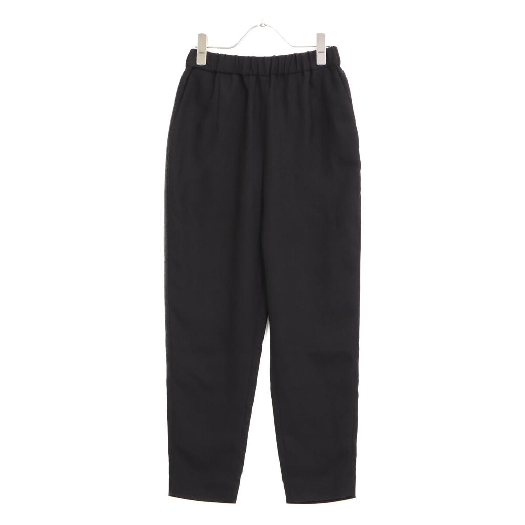 ENFOLD [Excellent Condition/23 Stainless Steel] 300GS631-2440 RELAX TROUSERS Relax Trousers Bottoms 36 blackUsed